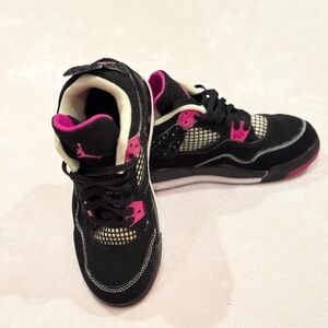 13C little girls GS Nike Air Jordan Retro 30th 'Fuchsia' sneakers. No box